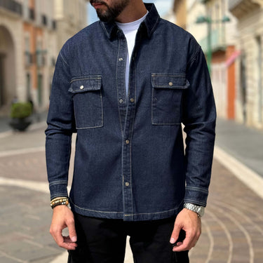 Camicia di jeans blu - FLAG STORE
